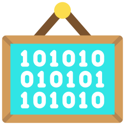 Digital art icon