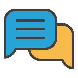 Speech bubble icon