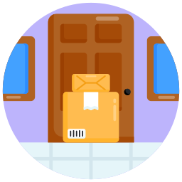 Door delivery icon