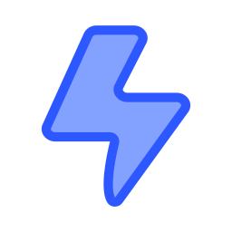 Thunder bolt icon