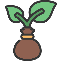 Money growth icon