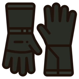 guantes de invierno icono