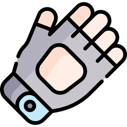 guante de mano icono