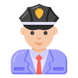 Security man icon