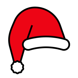 Santa hat icon