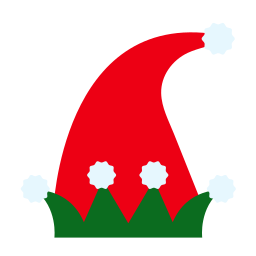 Санта-эльф иконка