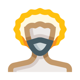 Masked lady icon