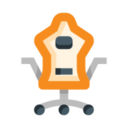 Gaming chair icon