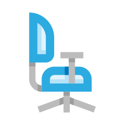 Office chair icon