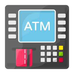 Atm machine icon