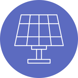 Solar panel icon