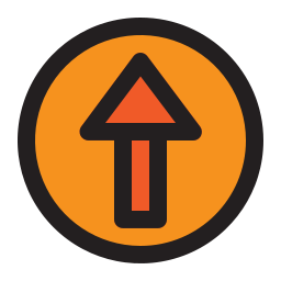 Up arrow icon