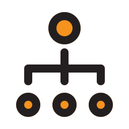 netwerken icoon