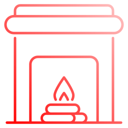 Fireplace icon