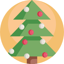 Christmas tree icon