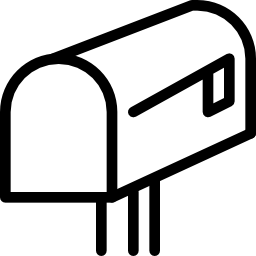 buzón icono