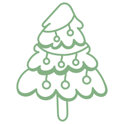 Christmas tree icon