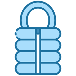 Sleeping bag icon