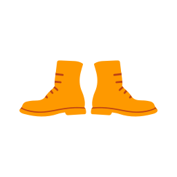 Winter shoes icon