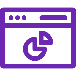 diagramme circulaire Icône