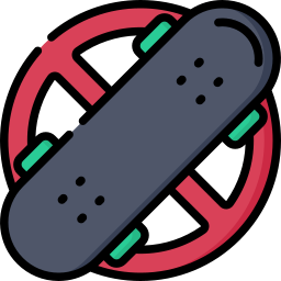 스케이트 금지 icon