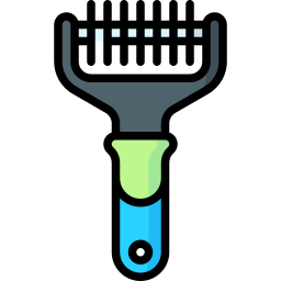 Dematting rake icon