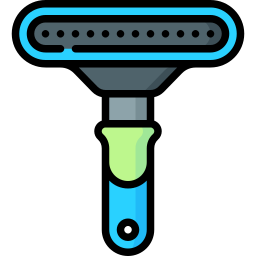 Grooming rake icon