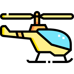 helicóptero icono