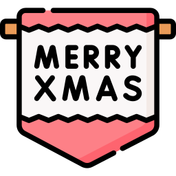 Merry christmas icon