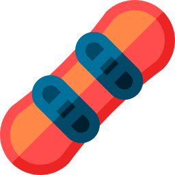 tabla de snowboard icono