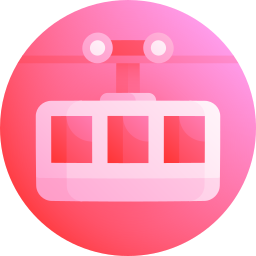 Cable car cabin icon