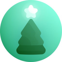 Christmas tree icon