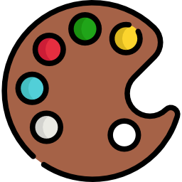 Paint palette icon