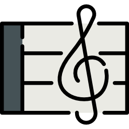 klucz wiolinowy ikona