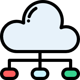 Cloud computing icon