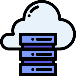 Cloud computing icon