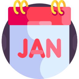 Январь иконка