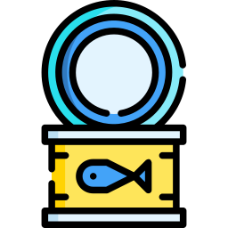 Canned sardines icon
