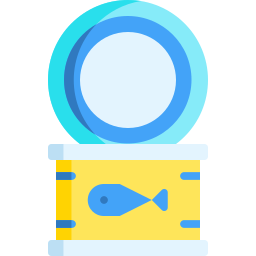 sardinas enlatadas icono