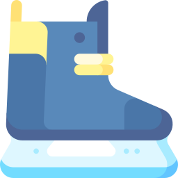 patin à glace Icône