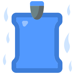 bouteille d'eau chaude Icône