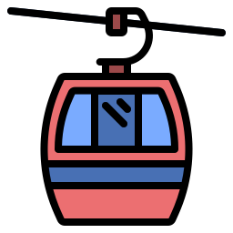 Cable car icon