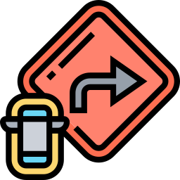 Turn right icon