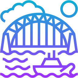 Сиднейский мост через гавань иконка