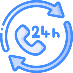 Open 24 hours icon