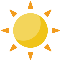 Sun icon