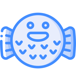 Puffer fish icon