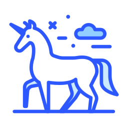 unicornio icono