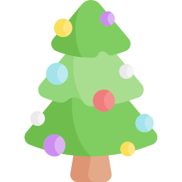 árbol de navidad icono