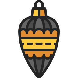 Christmas ornament icon